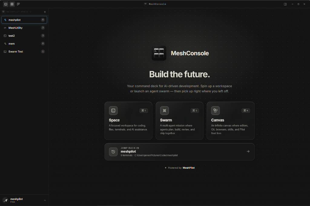 Your desktop cockpit for agentic development workflow