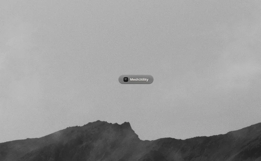 MeshUtility Desktop Floating Pill Notch Widget